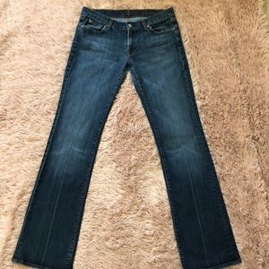7 For All Mankind Long Bootcut Jeans